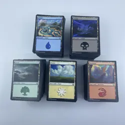 875 Basic Lands MTG - 175 of Each Color! Magic The Gathering Bulk Lot Set Mana - Image 2