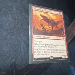 Mtg Trumpeting Carnosaur - The Lost Caverns of Ixalan + Bonus Foils - Image 3