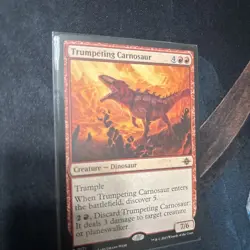 Mtg Trumpeting Carnosaur - The Lost Caverns of Ixalan + Bonus Foils - Image 5