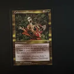 Magic The Gathering Mirage Cadaverous Bloom # Lightly played - Image 1