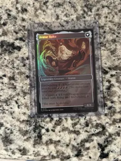 The Legend Of Roku Foil: Avatar The Last Airbender MTG - Image 2
