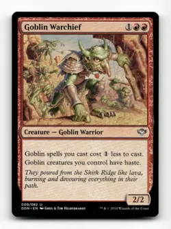 Goblin Warchief Duel Decks: Speed vs. Cunning #9 Magic the Gathering - Image 1