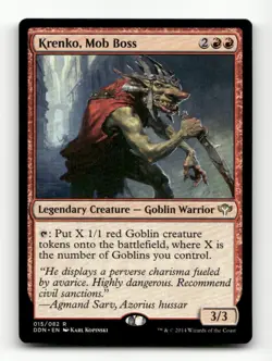 Krenko, Mob Boss Duel Decks: Speed vs. Cunning #15 Magic the Gathering - Image 1