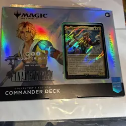 Final Fantasy Counter Blitz Commander Deck Collector Edition MTG Magic Gathering - Image 1