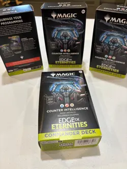 Magic: The Gathering Edge of Eternities-Counter Intelligence - Commander Deck -N - Image 1