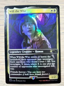 Will the Wise [Secret Lair Drop Series] MTG Near Mint Foil 347 🔥🔥 - Image 1
