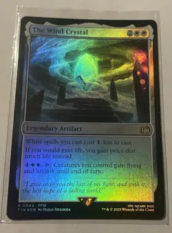 Final Fantasy Magic: The Gathering The Wind Crystal Foil Mtg 0043 - Image 1