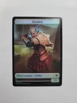 MTG - Soldier / Insect Token Foil DMC #004 - Image 1