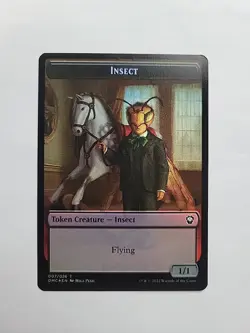 MTG - Soldier / Insect Token Foil DMC #004 - Image 3
