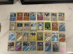 Lot of 32 Vintage Pokemon Reverse Holos Years 2012 To 2017 Near Mint - Image 1