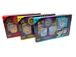 Pokemon TCG SET OF 3 Eevee Evolution VMAX Premium Collection Boxes - Image 1