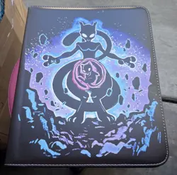 Pokemon Card Zippered Binder Holds 900 Cards with 50 Removable Sleeves TCG - Image 4