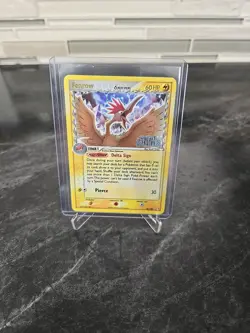 Pokemon FEAROW DELTA SPECIES 18/100 Reverse Holo Crystal Guardians Stamped - Image 1