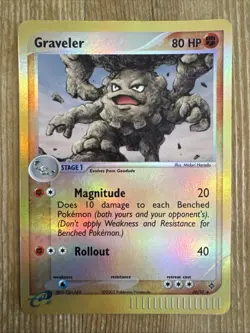Graveler 30/97 Pokemon Reverse Holo DMG Lot Dragon - Image 1