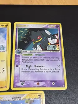 Pokemon EX Crystal Guardians Stamped x5- Pelipper 26 Banette 1 Electrike 52 - Image 4