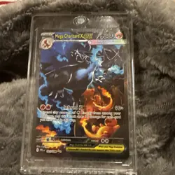 Mega Charizard x EX Sir Phantasmal Flames Pokemon TCG Near Mint - Image 1