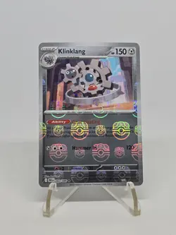 Klinklang 063/086 Master Ball Holo Pokemon Black Bolt - Image 1