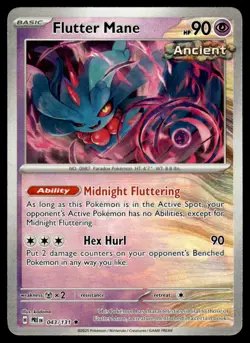 2025 Scarlet & Violet Series - Prismatic Evolutions Flutter Mane Pokeball #43 - Image 1