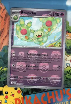 Pokemon TCG Reuniclus (Master Ball Pattern) 039/086 Sv: Black Bolt Holo NM/M - Image 1