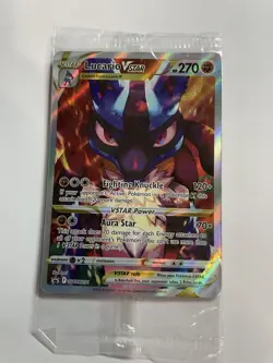 Pokemon TCG Lucario VSTAR SWSH291 CrownZenith Promo SEALED Sword & Shield Series - Image 1