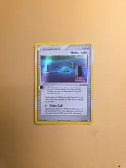 POKEMON EX HOLON PHANTOMS (DELTA SPECIES) HOLON LAKE TRAINER REVERSE HOLO 87/110 - Image 1