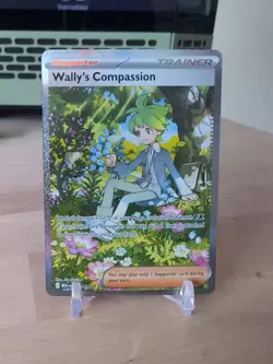 Pokemon Mega Evolution ME01, Wally's Compassion, 186/132, Near Mint - Image 1