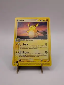 Pokemon TCG Raichu Ex Team Magma vs Team Aqua 13/95 Regular Rare LP - Image 1