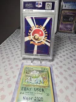 1998 Fossil Excavation Japanese Vending Series 1 PSA 10 GEM MINT Pokemon TCG - Image 4