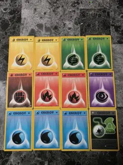 Pokemon Neo Genesis And Team Rocket 1st Edition ENERGY lot - Image 1