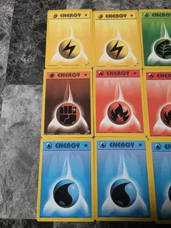 Pokemon Neo Genesis And Team Rocket 1st Edition ENERGY lot - Image 2