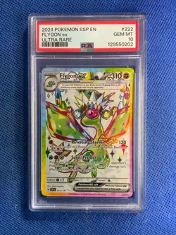 FLYGON ex 2024 SSP EN #222/191 ULTRA RARE PSA 10 - Image 1