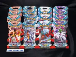 Pokemon TCG: Paradox Rift Sleeved Booster Pack Art Sets (16 Packs) - Image 1
