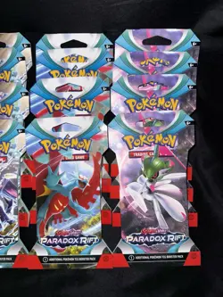 Pokemon TCG: Paradox Rift Sleeved Booster Pack Art Sets (16 Packs) - Image 3