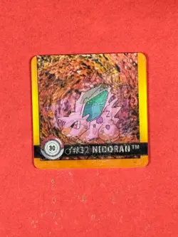 1999 Artbox Pokemon Action Flipz Premier Edition Nidoran & Nidorino #30 - Image 1