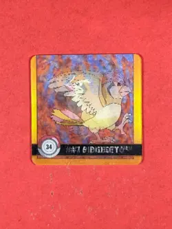 1999 Artbox Pokemon Action Flipz Premier Edition Pidgey & Pidgeotto #34 - Image 1