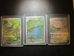 Pokemon 151 SV Scarlet & Violet Set Bulbasaur, Ivysaur, Venusaur - Image 1