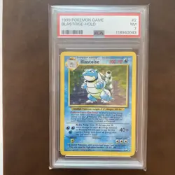 Blastoise 2/102 1999 Pokemon Base Set PSA 7 (New Certification) - Image 1