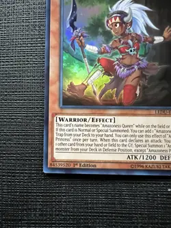 Yu-Gi-Oh TCG Amazoness Princess LEDU-EN008 Legendary Duelists 1st Edition NM - Image 5
