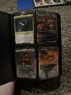 Magic the Gathering Lord of the Rings Tales of Middle-Earth - 200 Unique Cards! - Image 1