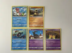 Pokemon Error Card Lot Of 5 - Miscut, Printer, Square Cut Rare 🔥🔥🔥 - Image 1