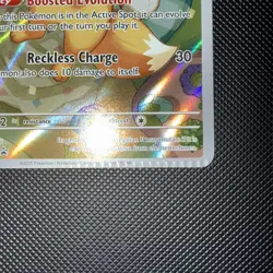 Eevee 173 Scarlet & Violet Promo Pokemon Card with Crimped Error - Image 5