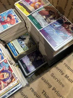 One Piece 1,000 Cards Bulk Lot TCG Card Game Mixed Cards NM ENG 10 Don & Leaders - Image 2