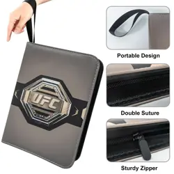 400 Pockets Card Binder for Cards,Portable Waterproof Storage Bag with Remova... - Image 4