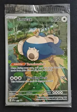 Snorlax - SVP 051-Black Star Promo SEALED - Pokemon Card TCG NM - Image 1