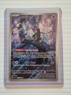Pokemon TCG Munkidori Illustration Rare Card 072/064 Shrouded Fable - Image 1