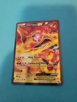 Pokemon Card - Charizard EX XY121 Black Star Promo Holo 2016 Moderate Play - Image 1