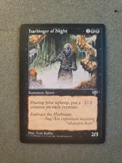 MTG Harbinger of Night Mirage English Regular Rare UN-Played MINT CARD (DS3D1PE) - Image 3