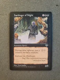 MTG Harbinger of Night Mirage English Regular Rare UN-Played MINT CARD (DS3D1PE) - Image 5