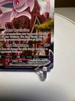 Pokemon TCG Fusion Strike Espeon VMAX Alt Art Secret Rare Holo Card 270/264 Rare - Image 3
