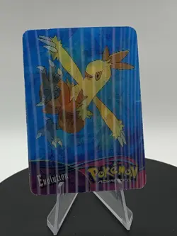 Pokemon Advanced Action Card Lenticular - Torchic Combusken Blaziken - Image 1